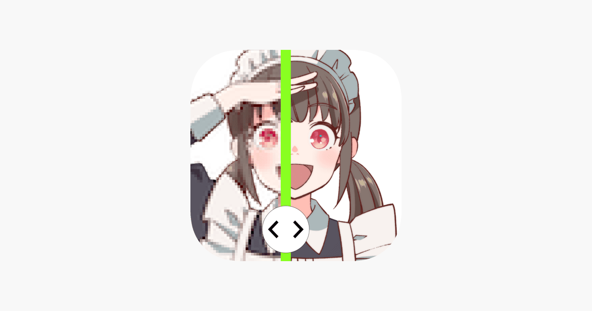 イラスト高画質化iOSアプリ